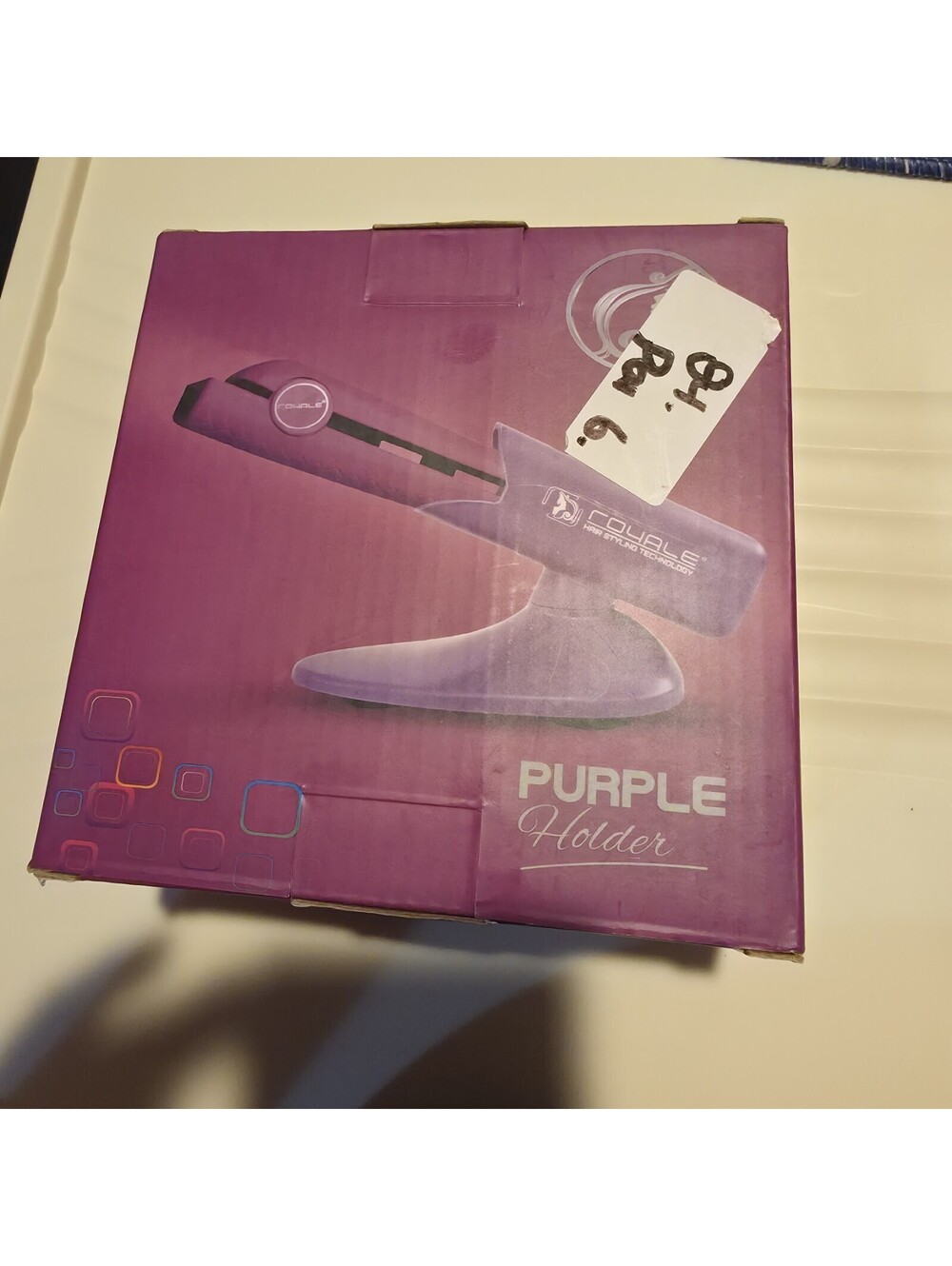 Royale Heat Resistant Mountable Universal Holder for Hair Iron Purple